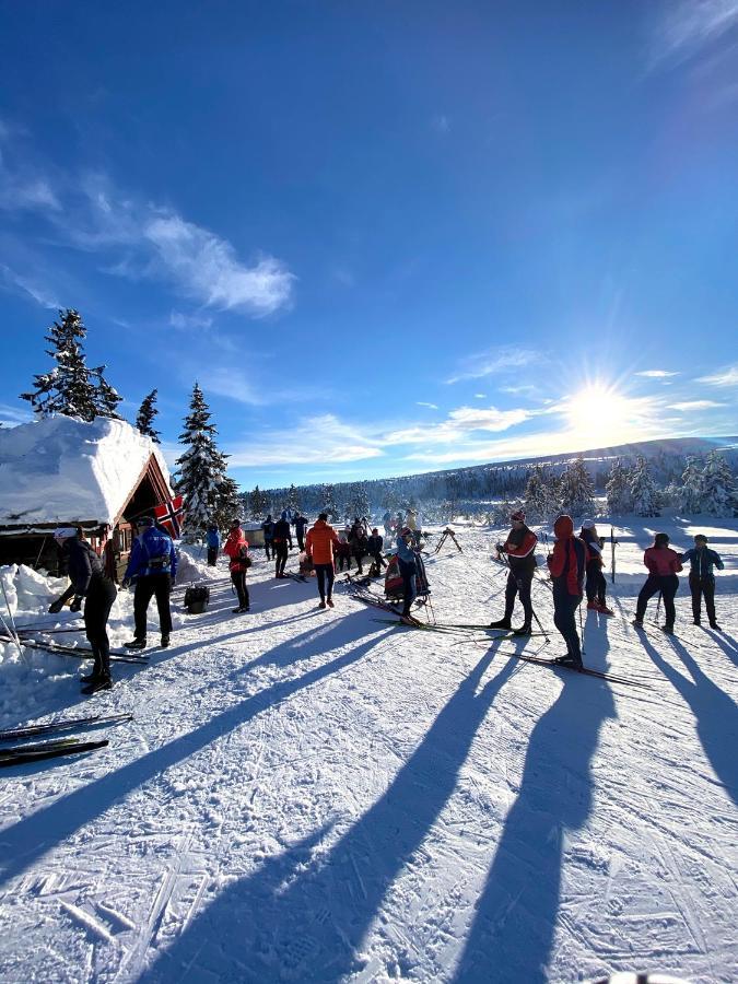 Lys Og Moderne Leilighet Rett Ved Skiloypa Pa Nordseter - Kort Vei Til Sjusjoen, Lillehammer Og Hafjell - Dyr Ikke Tillatt Exteriér fotografie